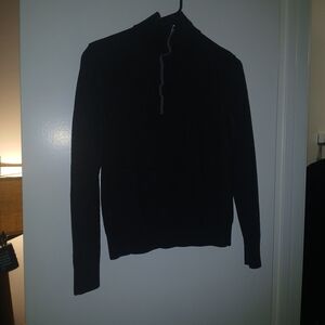 Banana Republic Charcoal Merino Wool Sweater